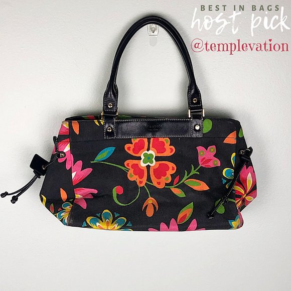 kate spade Handbags - Kate Spade RARE Spanish Floral Vintage Hand Bag